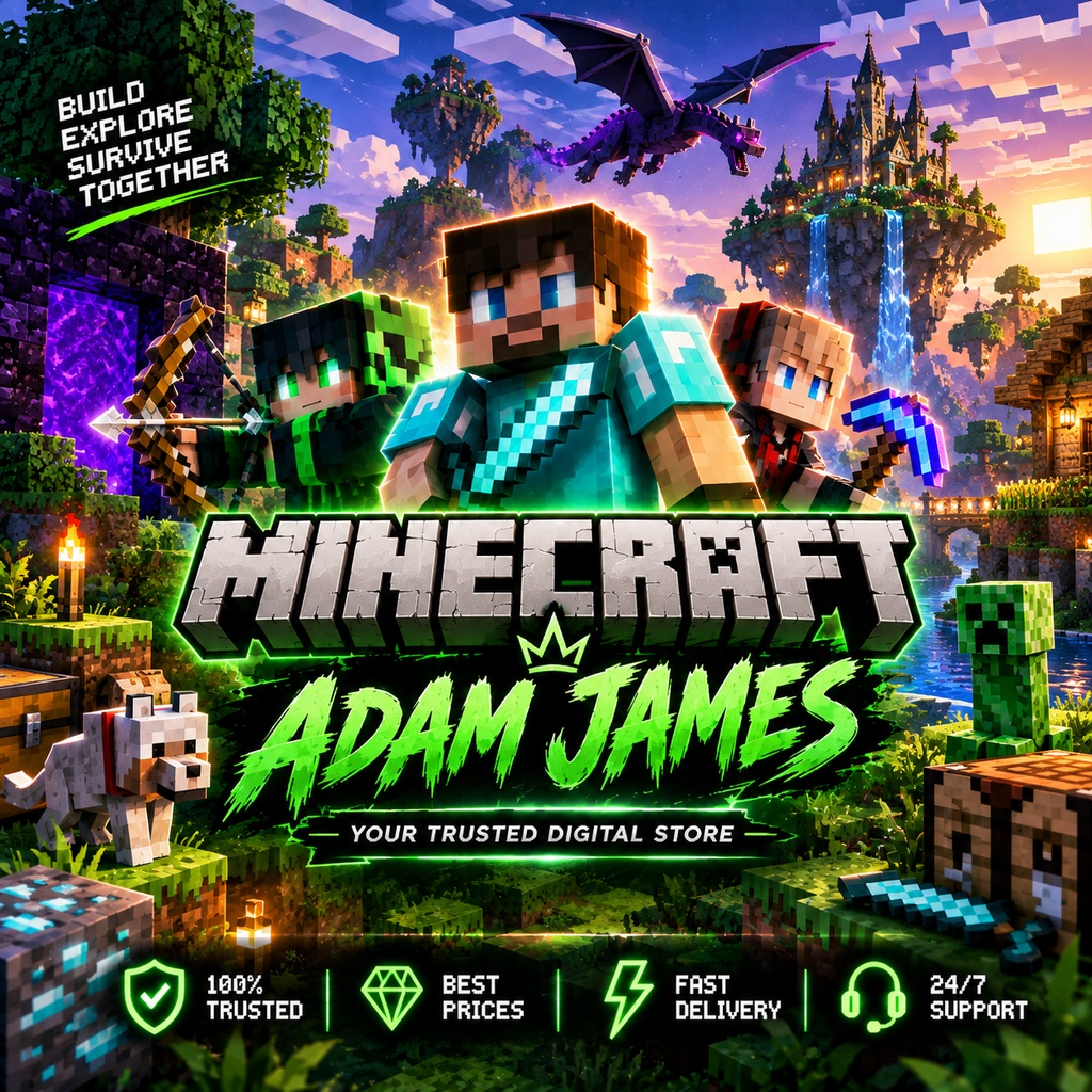 Minecraft Java Edition Hypixel MVP+ Account | Full Access | Instant Delivery | Safe & Secure