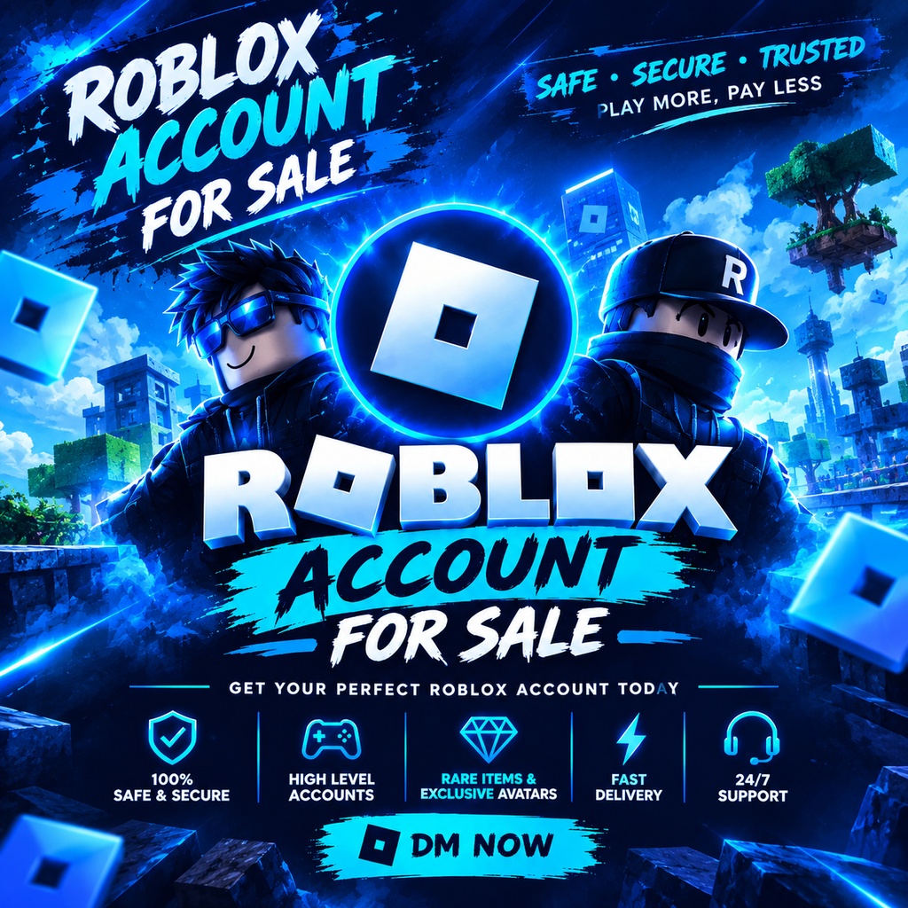 Rare 5-Letter Roblox Username Account (@CJ7up) | Changeable Email | Clean & Fully Secure | Instant Auto-Delivery